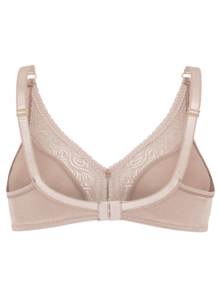 Glitter soft bra moulded, powder