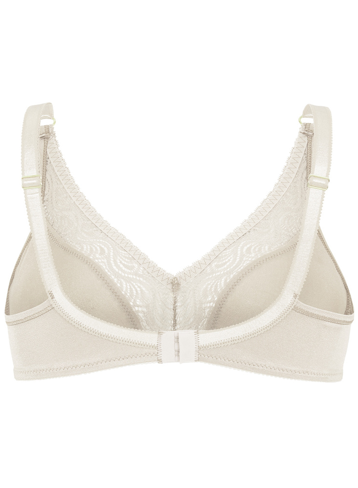Glitter soft bra moulded, vanilla