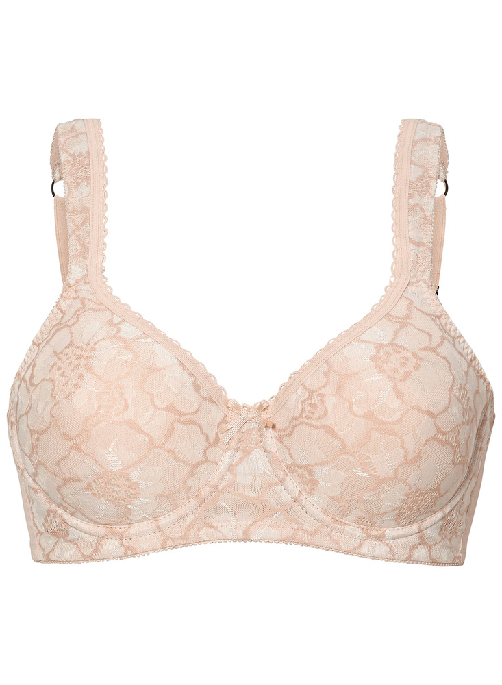Lace Shape Wire Bra Padded Cups